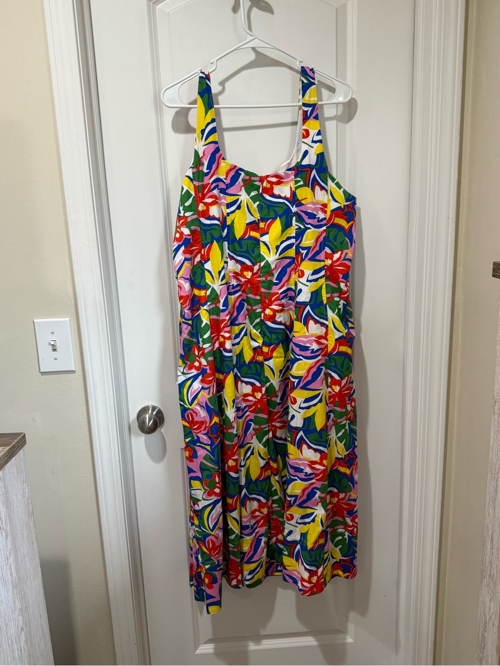 Free Assembly Multicolor Floral Midi Dress
